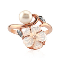 Anello in argento con Madreperla