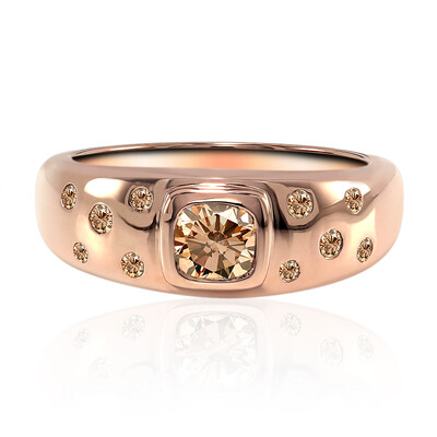 Anello in oro con Diamante Rose de France VS1 di Argyle (Annette)