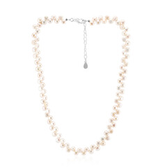 Collana in argento con Perla di Acqua Dolce (TPC)