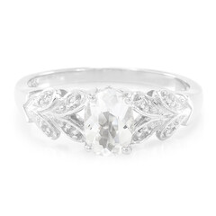 Anello in argento con Berillo Himalayano