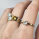 Anello in argento con Opale di Welo
