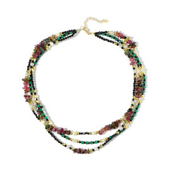 Collana in argento con Ematite Dorata