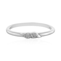 Anello in argento con Diamante I2 (I)