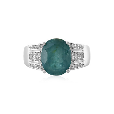 Anello in argento con Grandidierite
