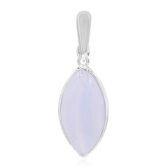Ciondolo in argento con Agata Blue Lace