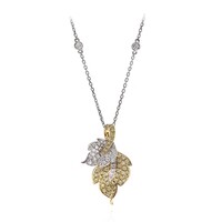 Collana in oro con Diamante Giallo SI2 (CIRARI)