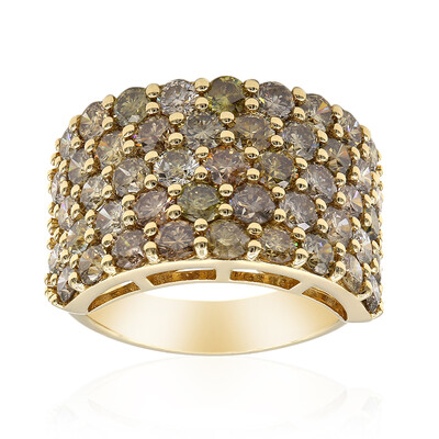 Anello in oro con Diamante Fancy SI2 (CIRARI)