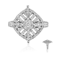 Anello in oro con Diamante I1 (H)