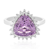 Anello in argento con Ametista Rose de France (PHANTASIA)