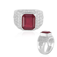Anello in argento con Rubino del Madagascar (de Melo)