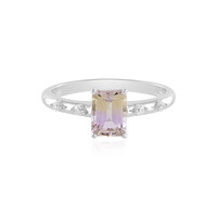 Anello in argento con Ametrina