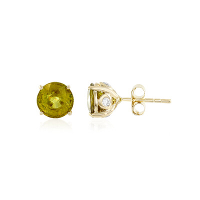 Orecchini in oro con Sfene (AMAYANI)