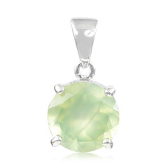 Ciondolo in argento con Prehnite