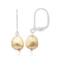 Orecchini in argento con Perla di Acqua Dolce (TPC)