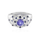 Anello in argento con Tanzanite (Adela Silber)