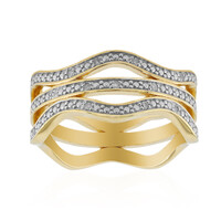 Anello in argento con Diamante I3 (I)