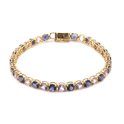Bracciale in argento con Iolite