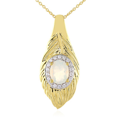 Collana in argento con Opale di Welo