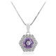 Collana in argento con Ametista