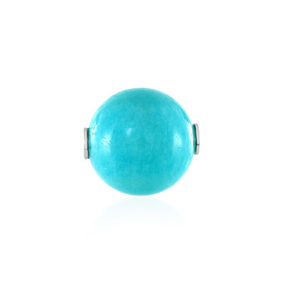 Ciondolo in argento con Amazzonite (MONOSONO COLLECTION)