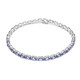 Bracciale in oro con Tanzanite AAA
