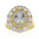 Anello in argento con Topazio Bianco