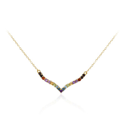 Collana in argento con Granato