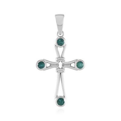 Ciondolo in argento con Grandidierite