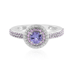 Anello in oro con Tanzanite