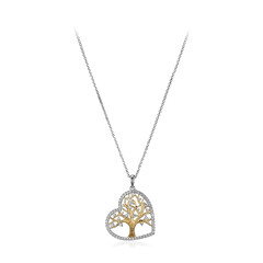 Collana in argento con Zircone