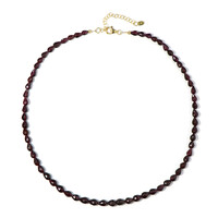 Collana in argento con Rodolite Rajasthan