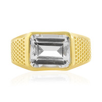 Anello in argento con Quarzo Bianco
