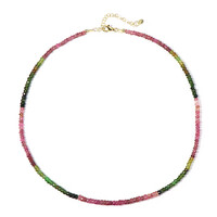 Collana in argento con Tormalina Rosa