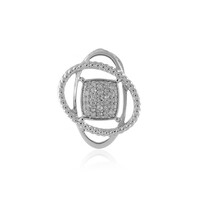 Ciondolo in argento con Diamante I1 (I)