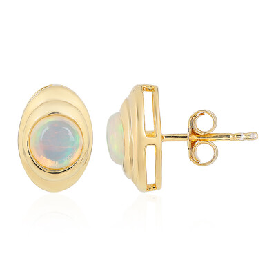 Orecchini in argento con Opale di Welo