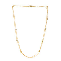Collana in argento con Diamante I3 (J)