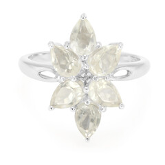Anello in argento con Ortoclasio