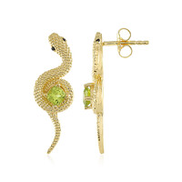 Orecchini in argento con Peridoto