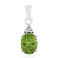 Ciondolo in argento con Peridoto