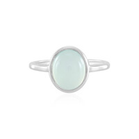 Anello in argento con Calcedonio Acqua