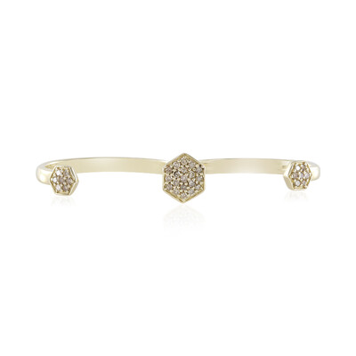 Anello in oro con Diamante Champagne I2 (de Melo)