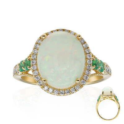 Anello in oro con Opale di Welo AAA (CIRARI)