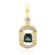 Ciondolo in argento con Indicolite (Adela Silber)