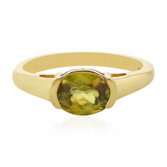 Anello in oro con Sfene (La Revelle)