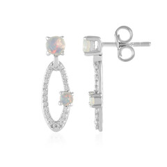 Orecchini in argento con Opale di Welo