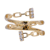 Anello in oro con Diamante I1 (H) (CIRARI)