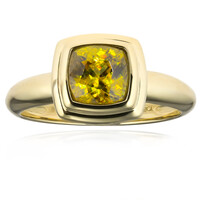 Anello in oro con Sfene (CUSTODANA)