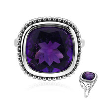 Anello in argento con Ametista del Marocco