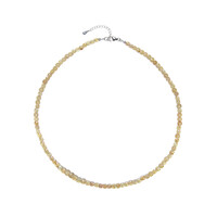 Collana in argento con Apatite Gialla