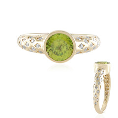 Anello in oro con Sfene (de Melo)